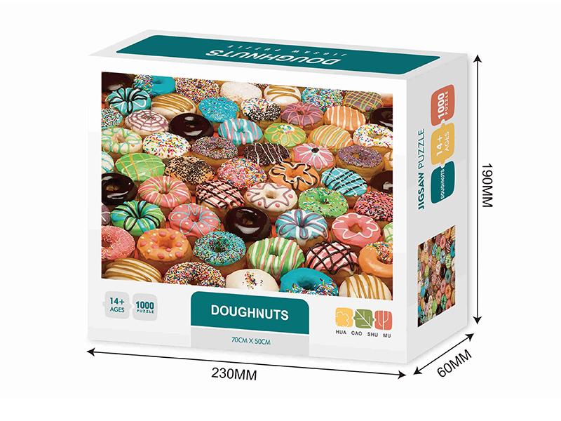Doughnut Jigsaw Puzzle 1000pcs