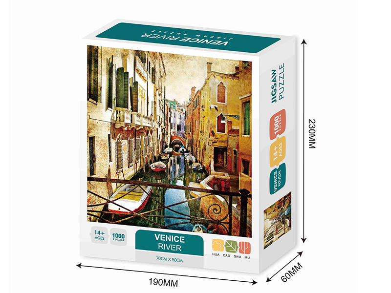 Venice River Jigsaw Puzzle 1000pcs