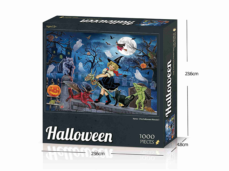 The Halloween Monster Jigsaw Puzzle 1000pcs
