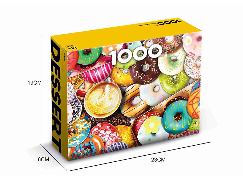 Color Donut Jigsaw Puzzle 1000pcs