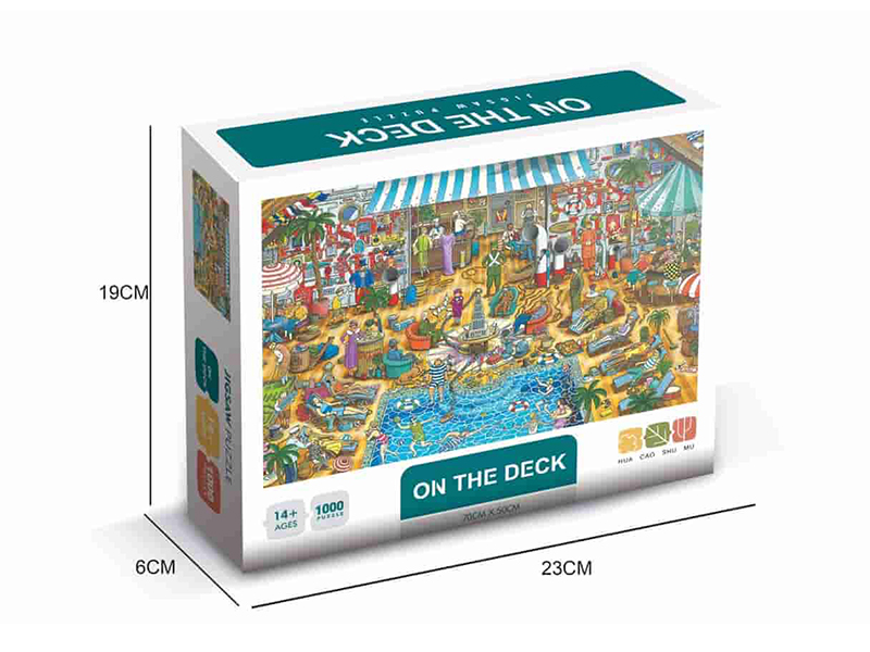 On The Deck Jigsaw Puzzle 1000pcs