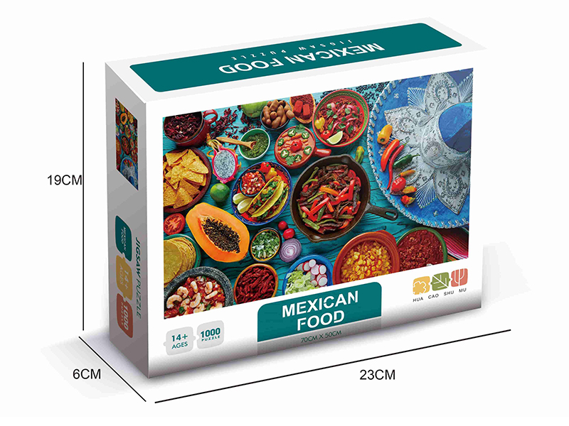 Mexican Food Jigsaw Puzzle 1000pcs