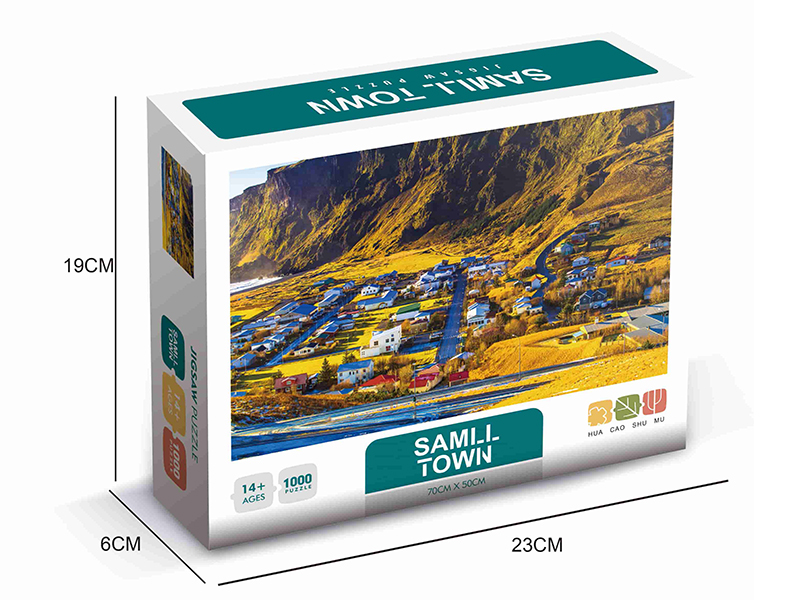 Small Town Jigsaw Puzzle 1000pcs