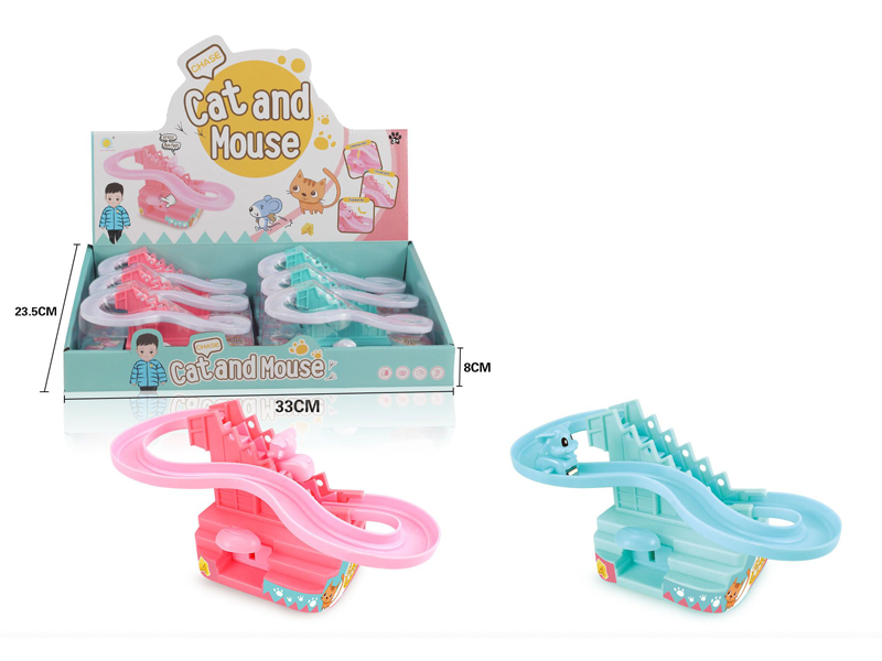 Cat Catch Mouse Slide Battle
