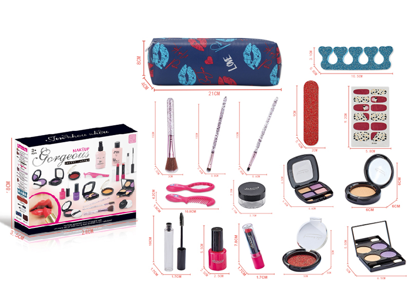 Simulation UV Makeup Storage Bag Set