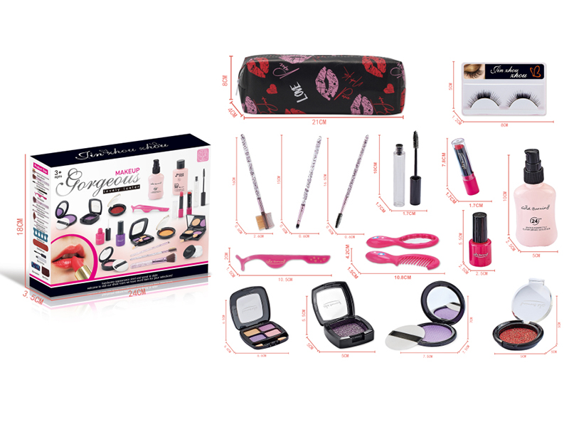 Simulation UV Makeup Storage Bag Set