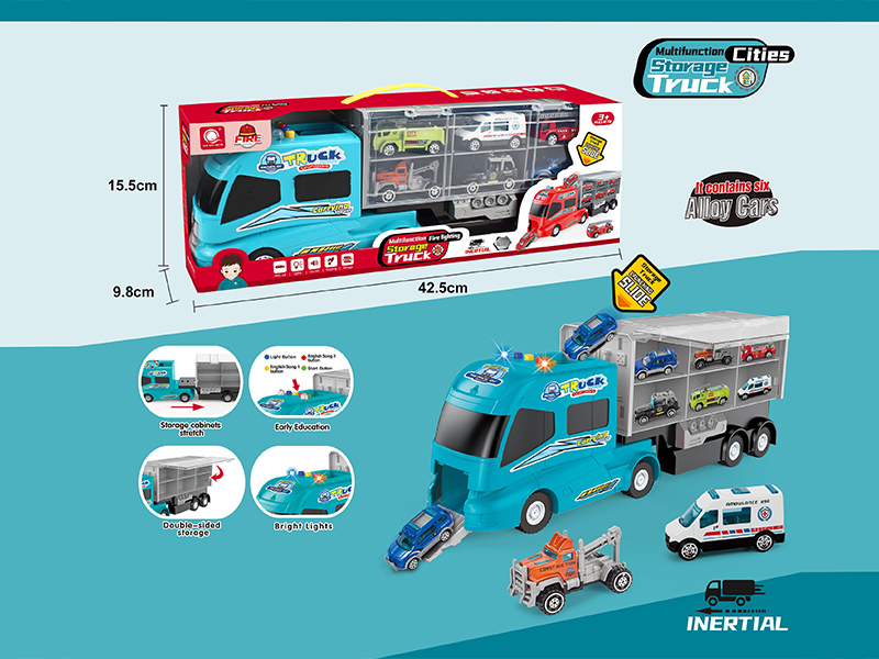 B/O Friction City Storage Truck