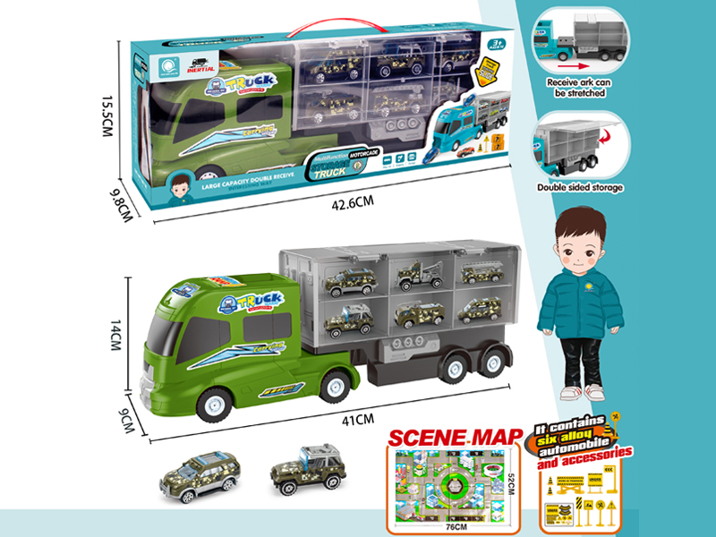 Friction Military Storage Truck