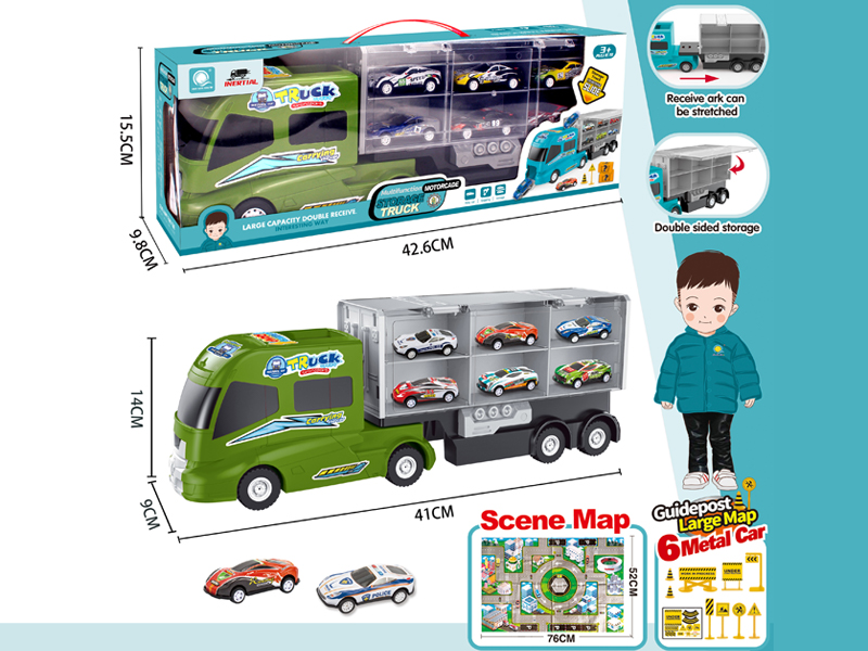 Friction Military Storage Truck