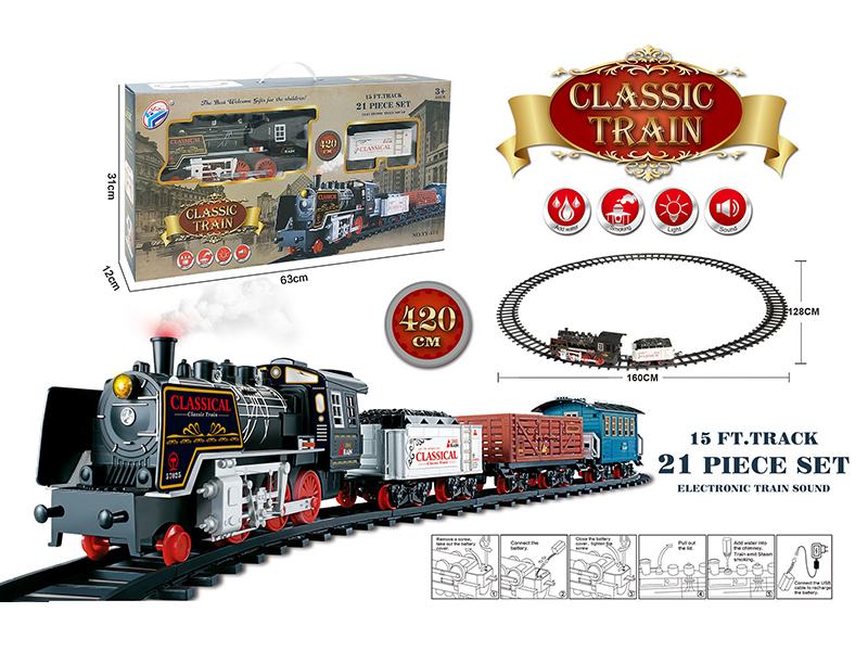 B/O Steam Train Track
