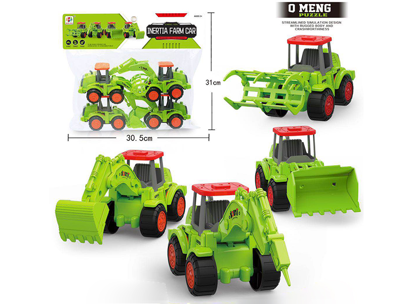 Friction Farm Tractor 