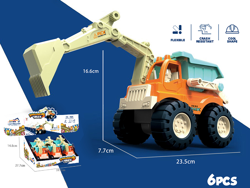 Friction Engineering Truck 6pcs