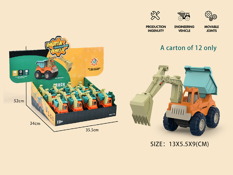 Friction Engineering Truck 12pcs