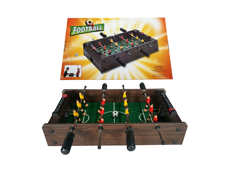 Wooden Table Football Game Four Strokes