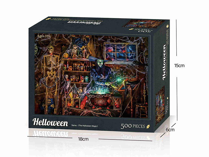 The Halloween Magic Jigsaw Puzzle 500pcs