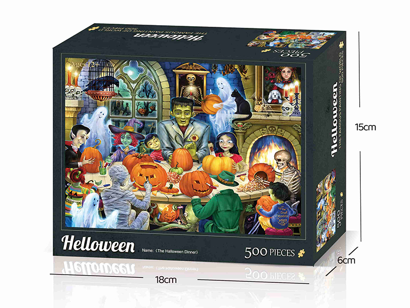 The Halloween Dinner Jigsaw Puzzle 500pcs