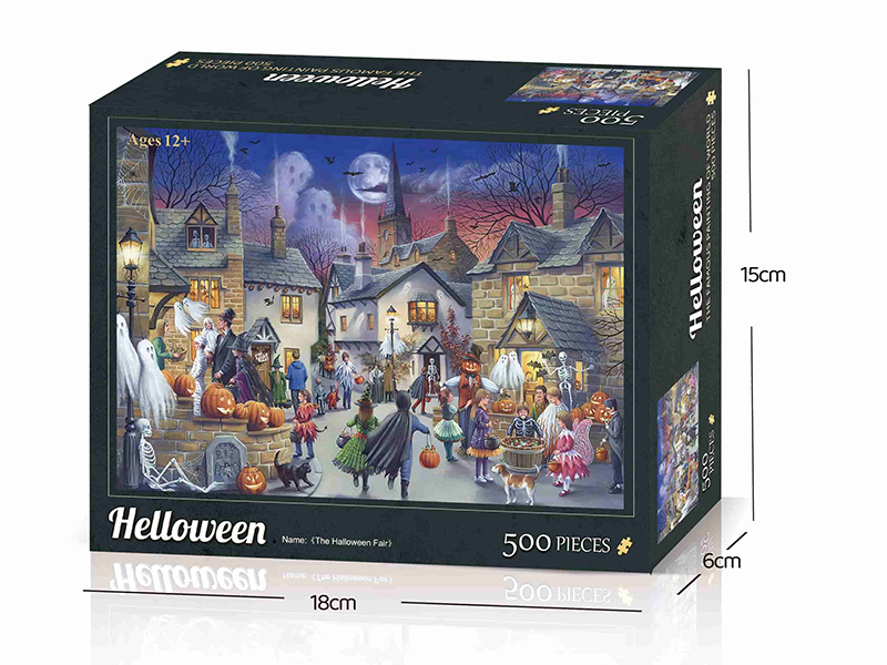The Halloween Fair Jigsaw Puzzle 500pcs