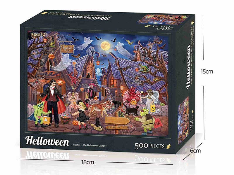 The Halloween Candy Jigsaw Puzzle 500pcs