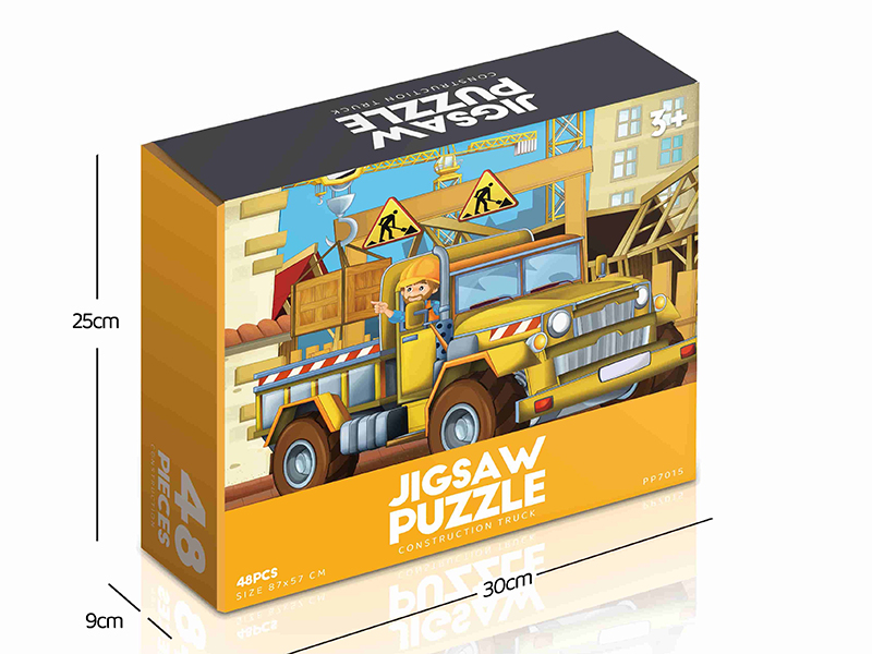Construction Truck Jigsaw Puzzle 48pcs