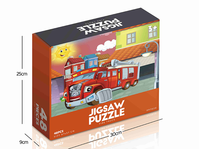 Fire Truck Jigsaw Puzzle 48pcs