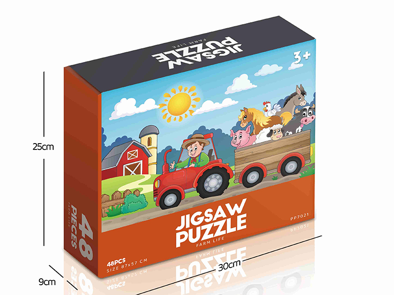 Farm Life Jigsaw Puzzle 48pcs