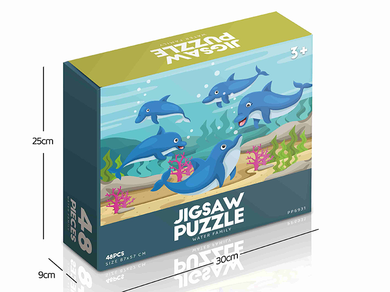 Water Family Jigsaw Puzzle 48pcs