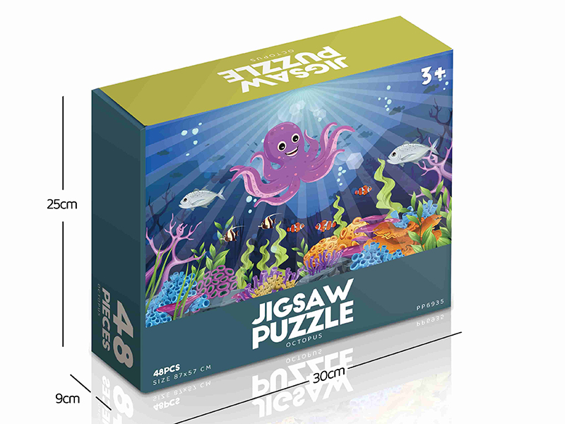 Octopus Jigsaw Puzzle 48pcs
