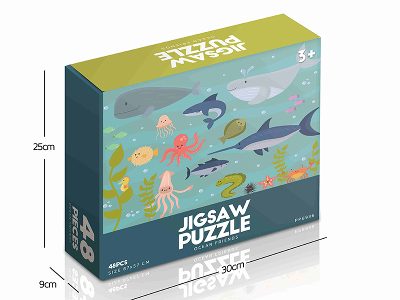 Ocean Friends Jigsaw Puzzle 48pcs