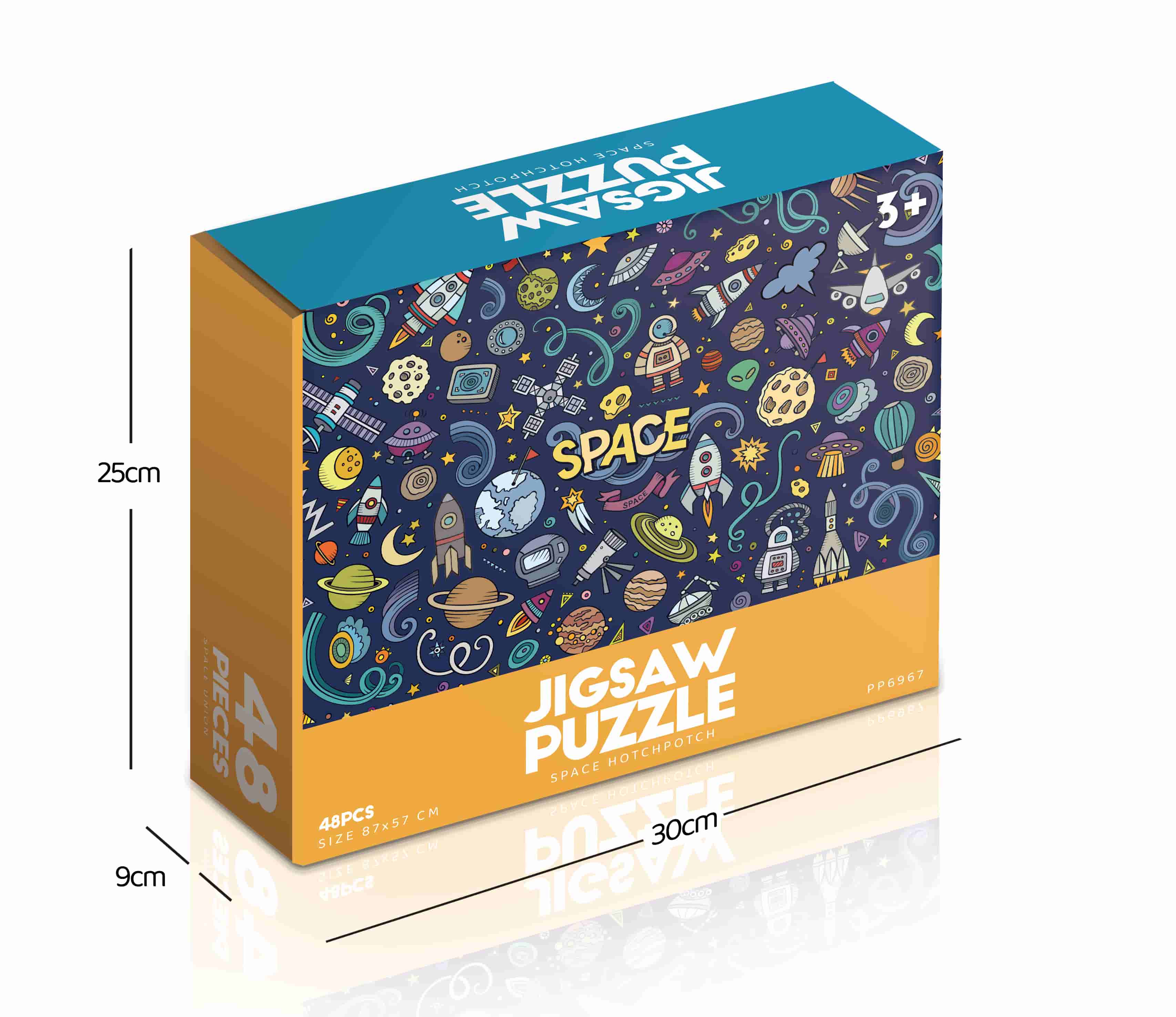 Space Hotchpotch Jigsaw Puzzle 48pcs