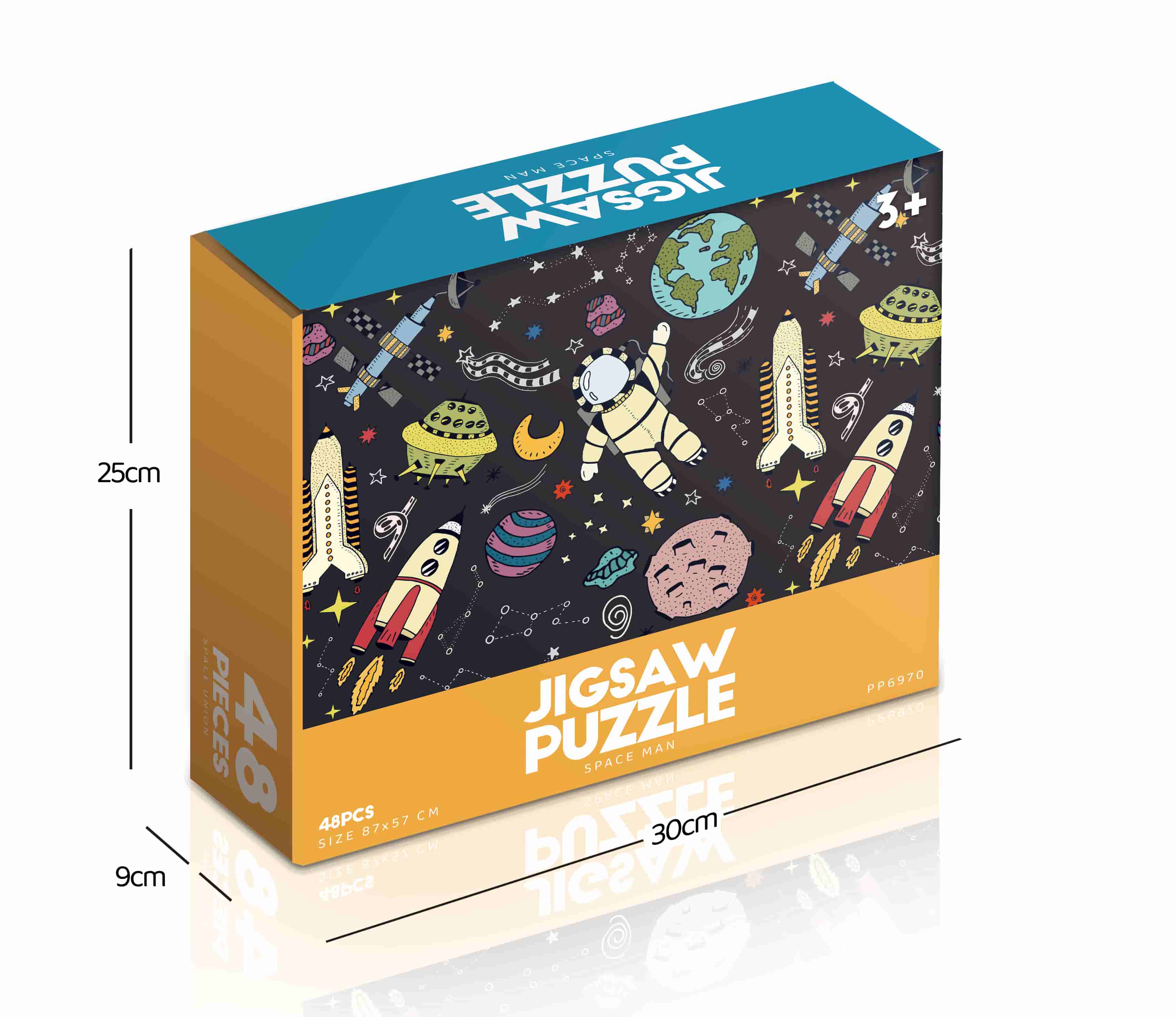 Space Man Jigsaw Puzzle 48pcs