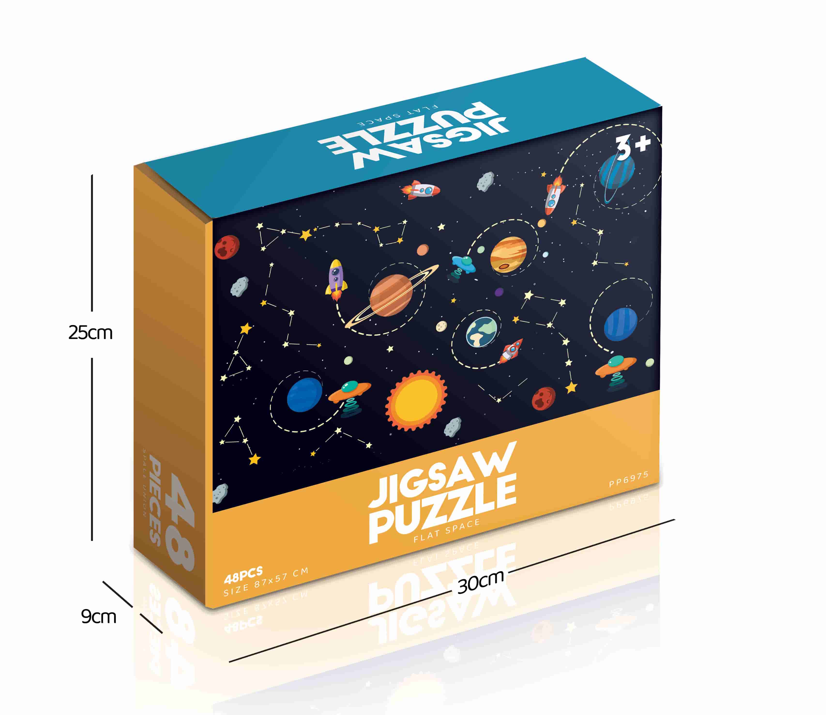 Flat Space Jigsaw Puzzle 48pcs