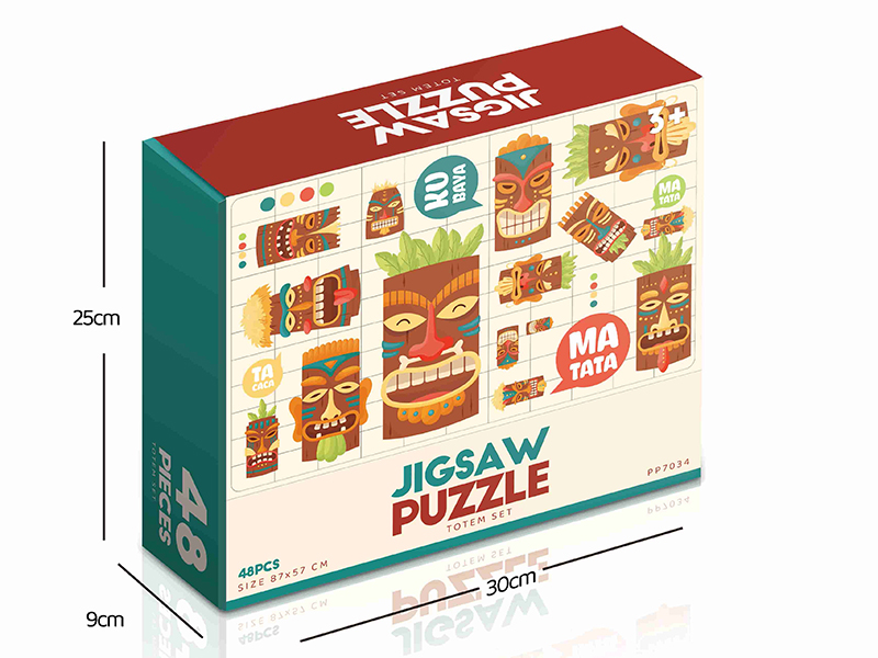 Totem Set Jigsaw Puzzle 48pcs