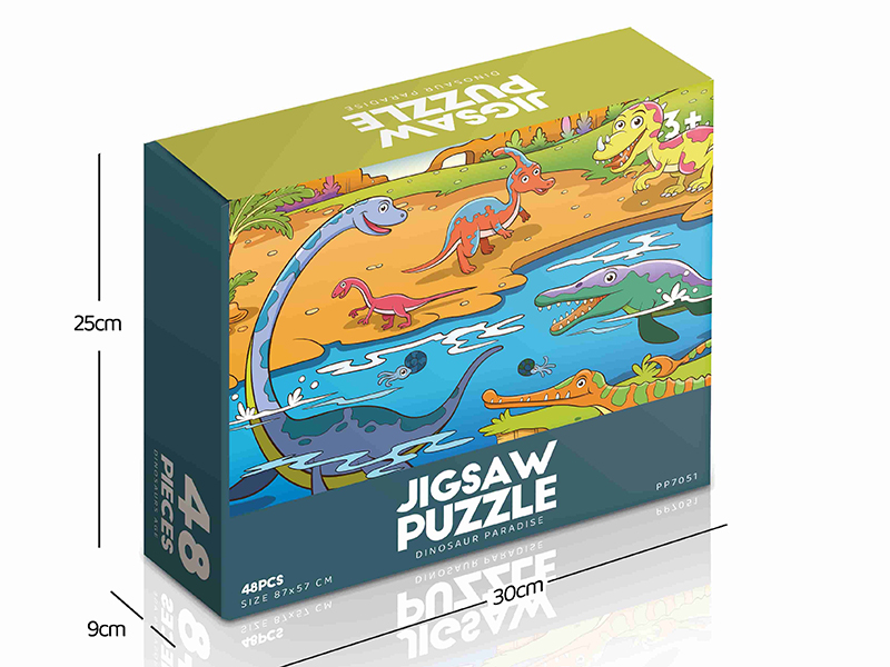 Dinosaur Pardise Jigsaw Puzzle 48pcs