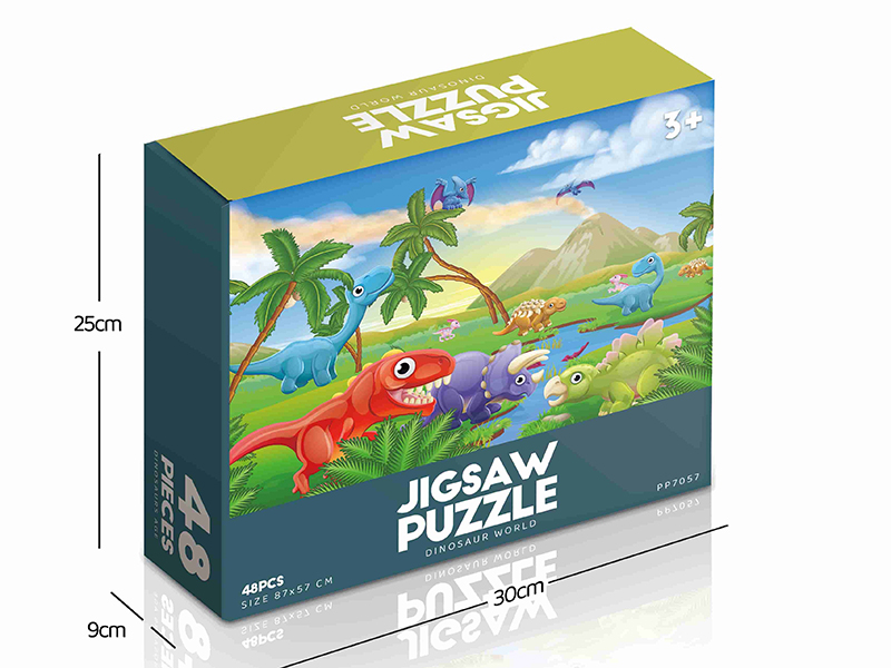 Dinosaur World Jigsaw Puzzle 48pcs