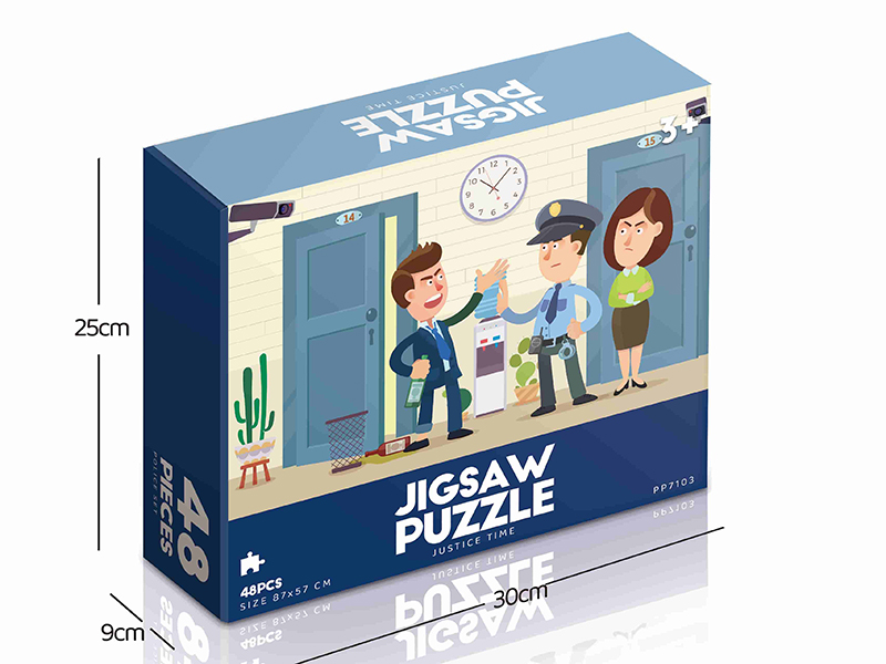 48pcs Jigsaw Puzzle - Justice Time