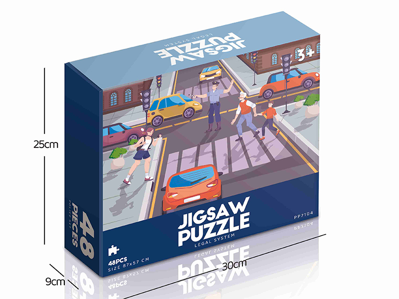 48pcs Jigsaw Puzzle - Legal System