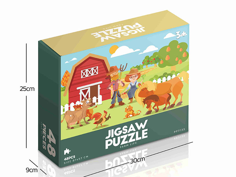 Farm Life Jigsaw Puzzle 48pcs
