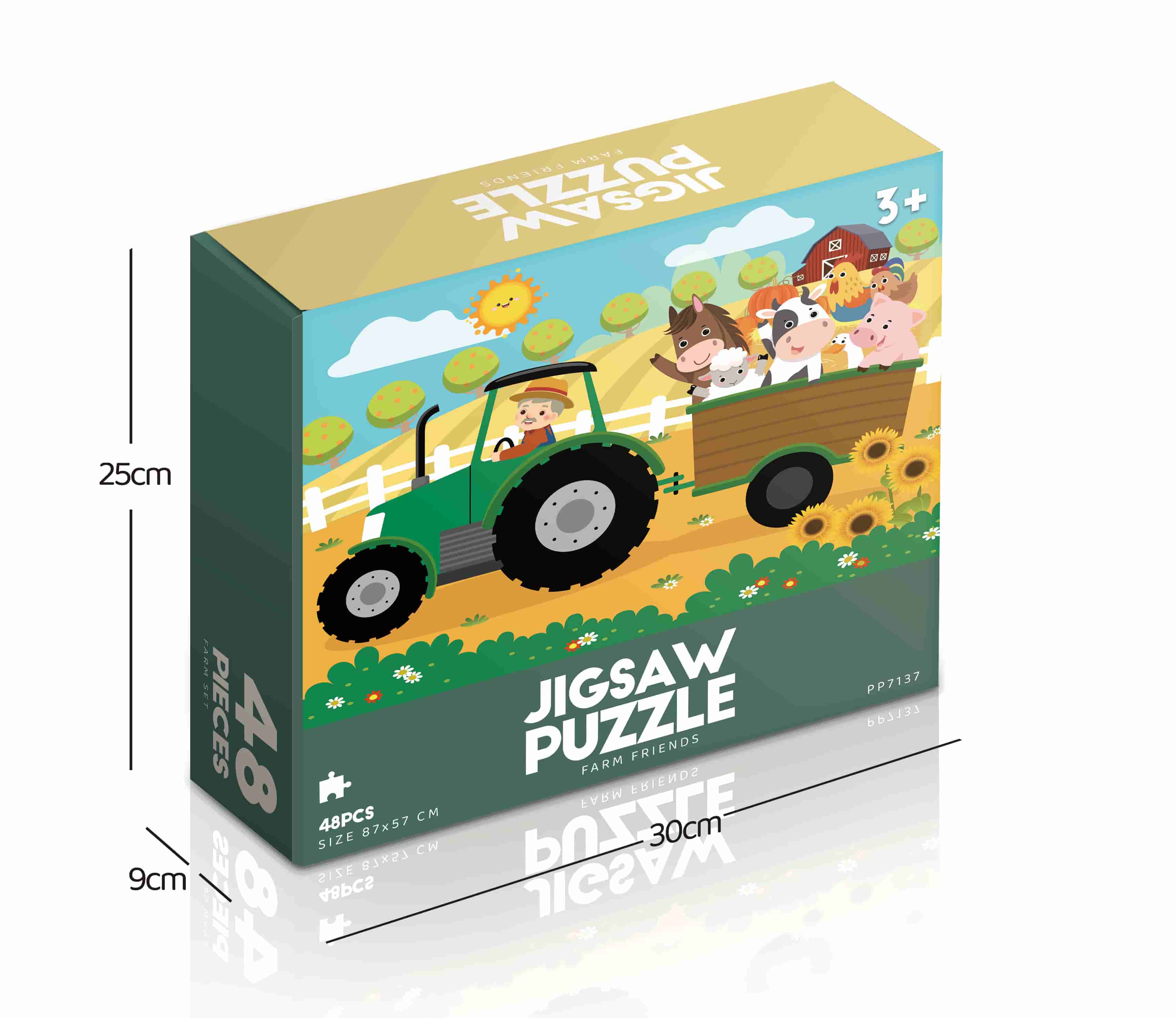 Farm Friends Jigsaw Puzzle 48pcs