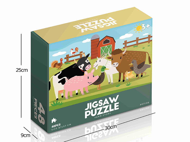 Farm Story Jigsaw Puzzle 48pcs