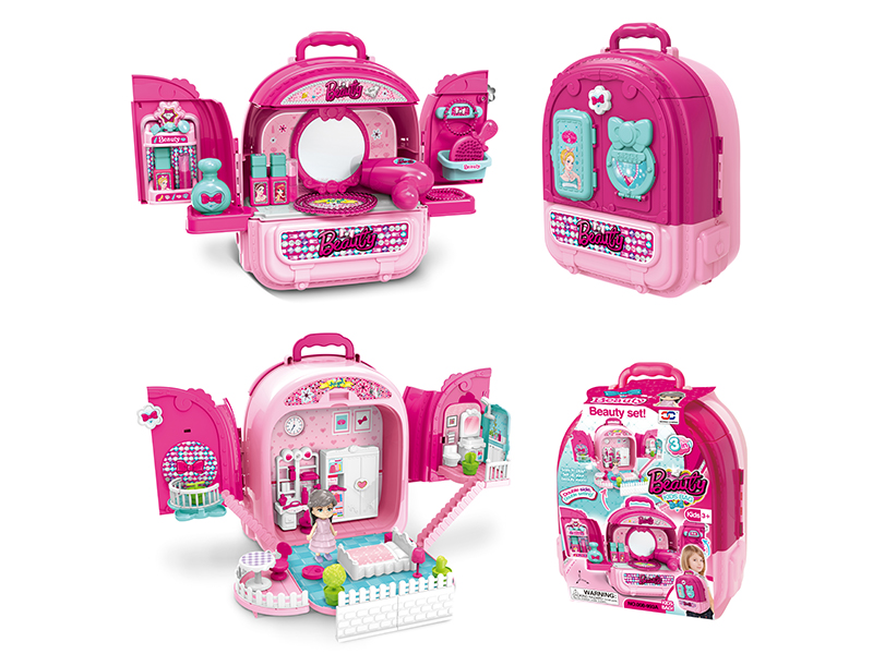 3 In 1 Makeup Backpack