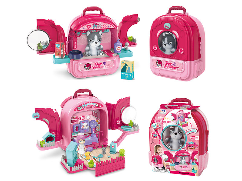 3 In 1 Pet Backpack - Dog