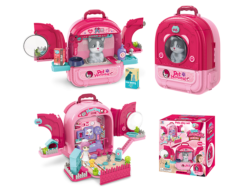 3 In 1 Pet Backpack - Cat