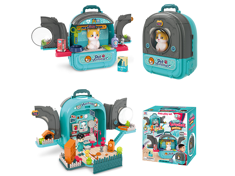 3 In 1 Pet Backpack - Cat