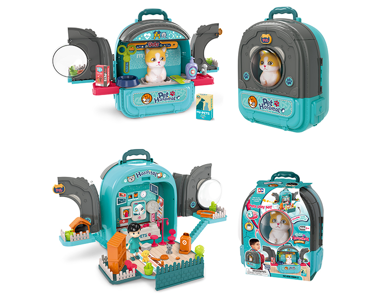 3 In 1 Pet Backpack - Cat