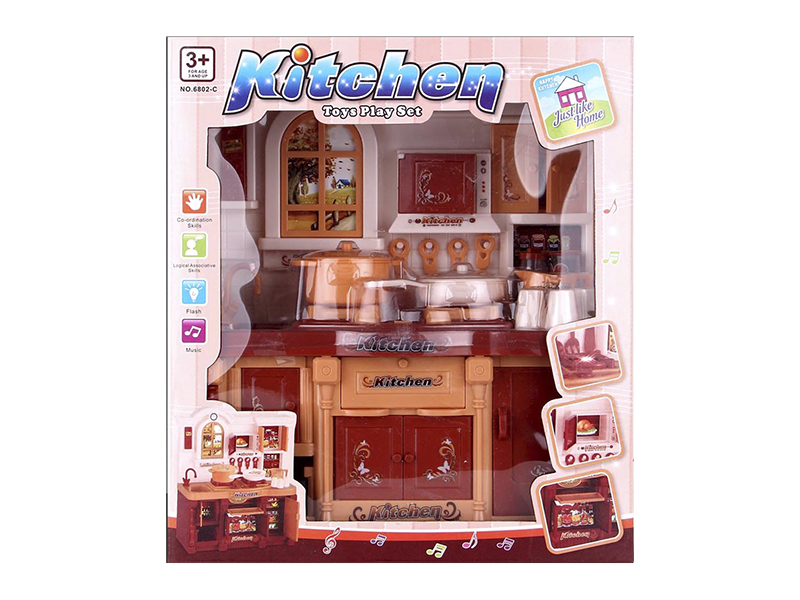Kitchen Cabinet(Light & Music)