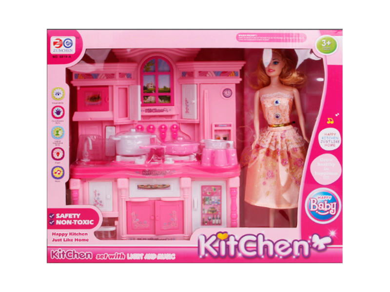 Kitchen Cabinet(Light & Music)