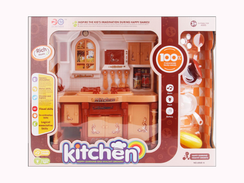 Kitchen Cabinet(Light & Music)