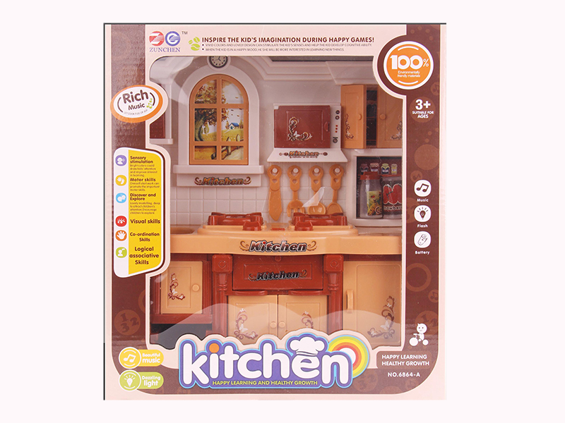 Kitchen Cabinet(Light & Music)