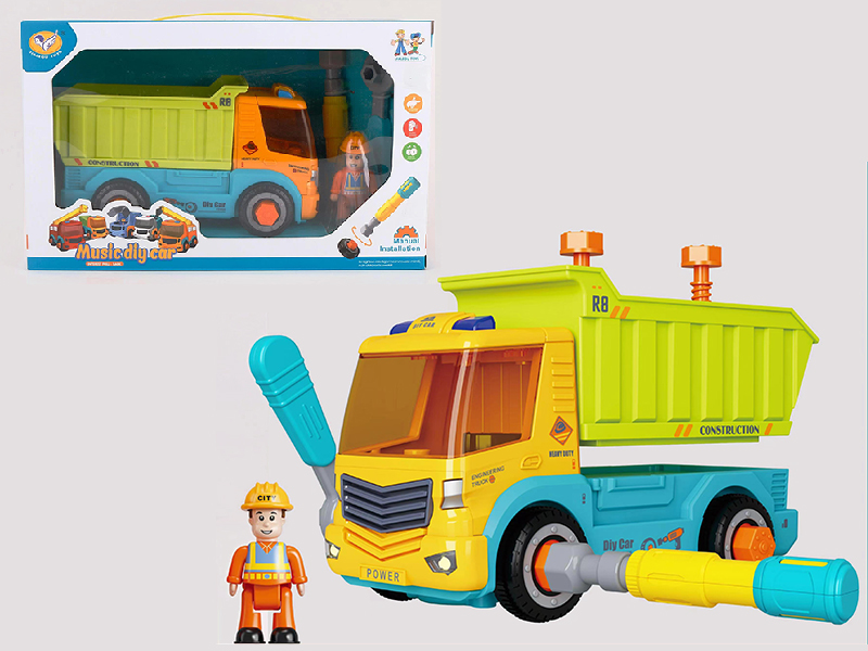 Manual Disassembly And Assembly Music Pull Back Dumper