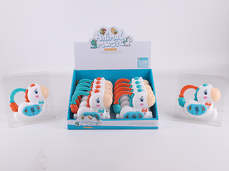 Cartoon Horse Electronic Organ 8pcs